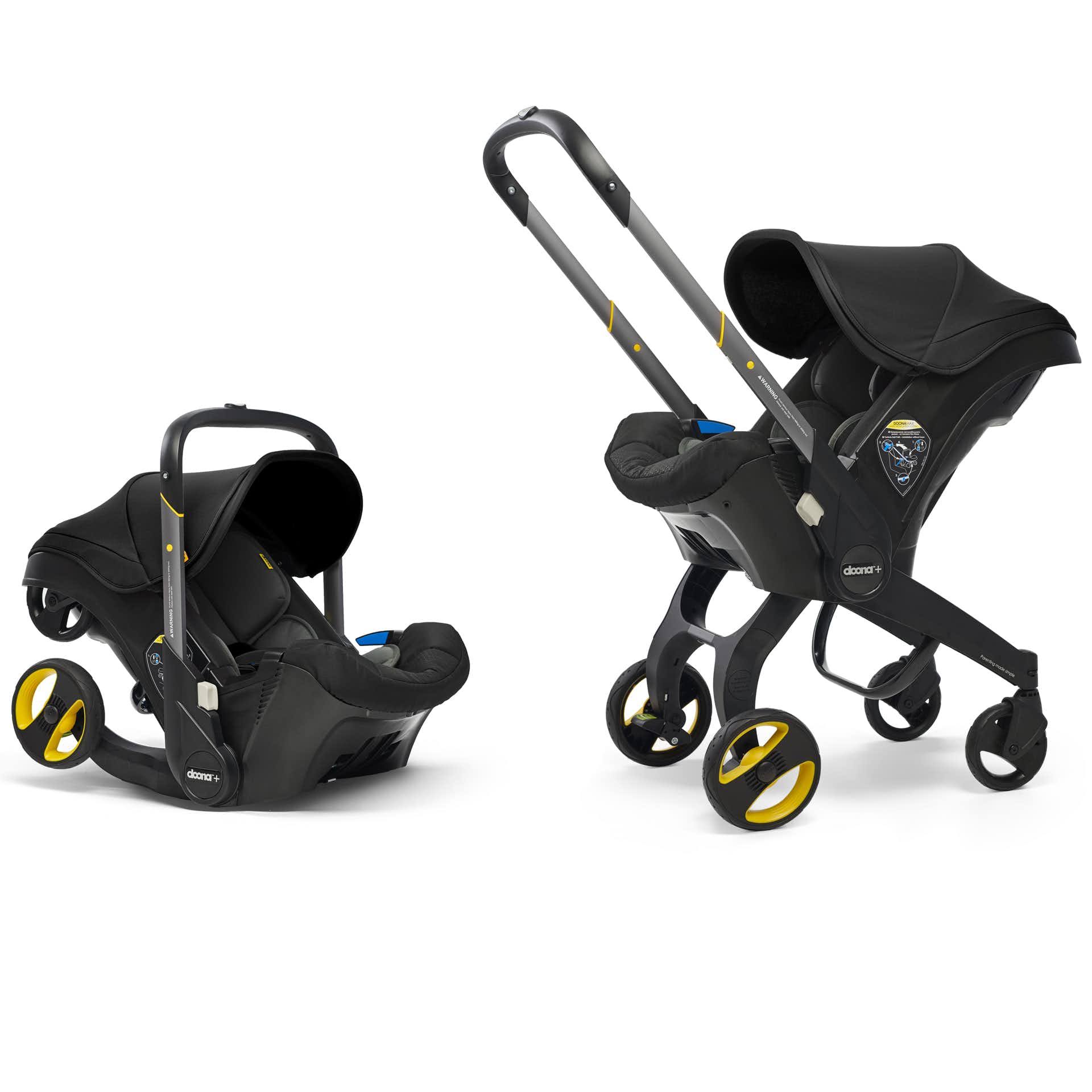 Doona+ Infant Car Seat + Stroller - Nitro Black