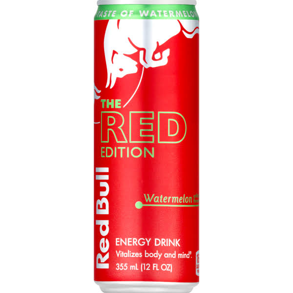 Red Bull Summer Edition Watermelon Energy Drink - 12 fl oz