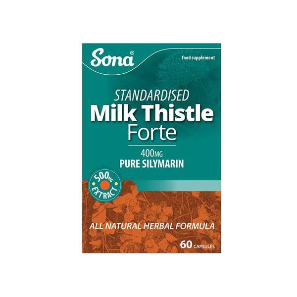 Sona Milk Thistle Forte - 60 Capsules