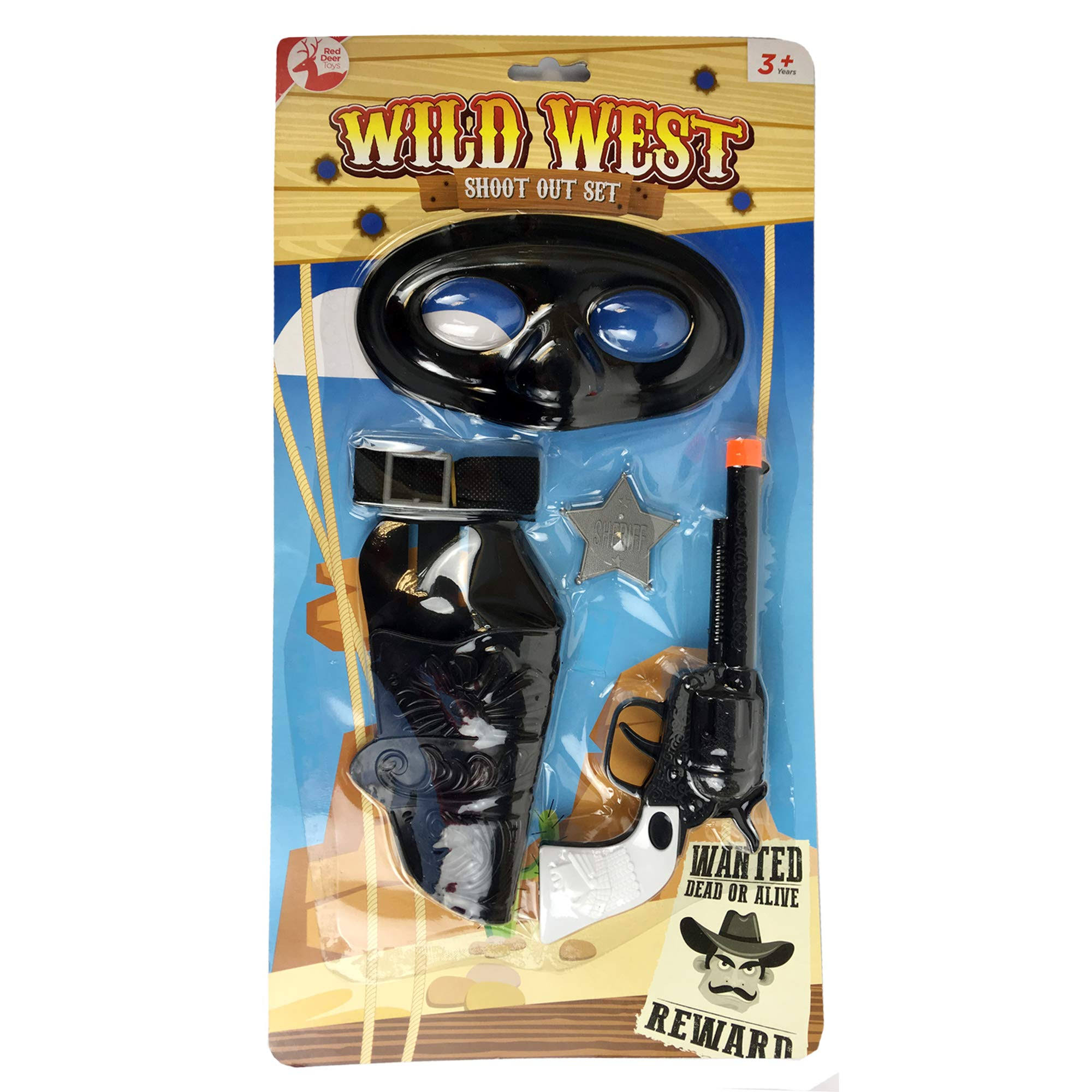 Wild West Cowboy Toy Gun Set