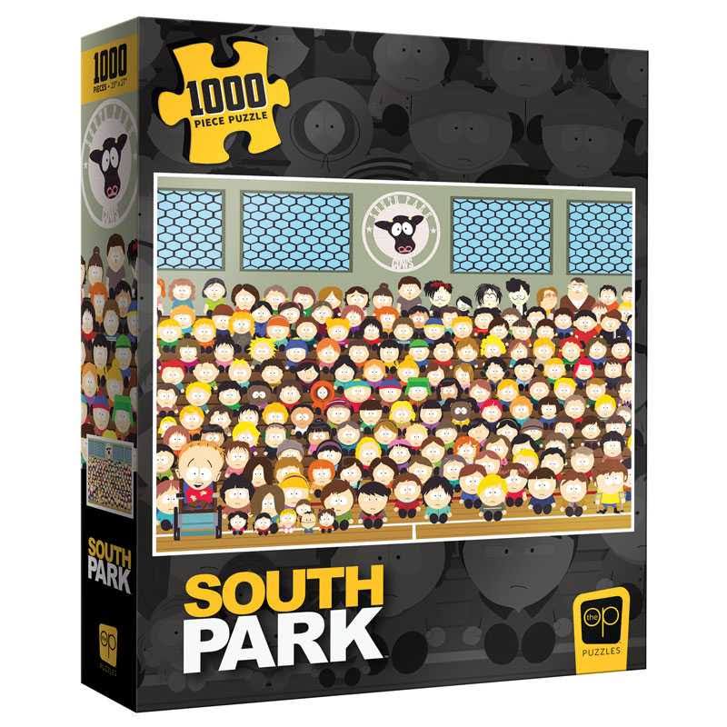 USAopoly South Park - Go Cows Jigsaw Puzzle Game (1000 Pieces)