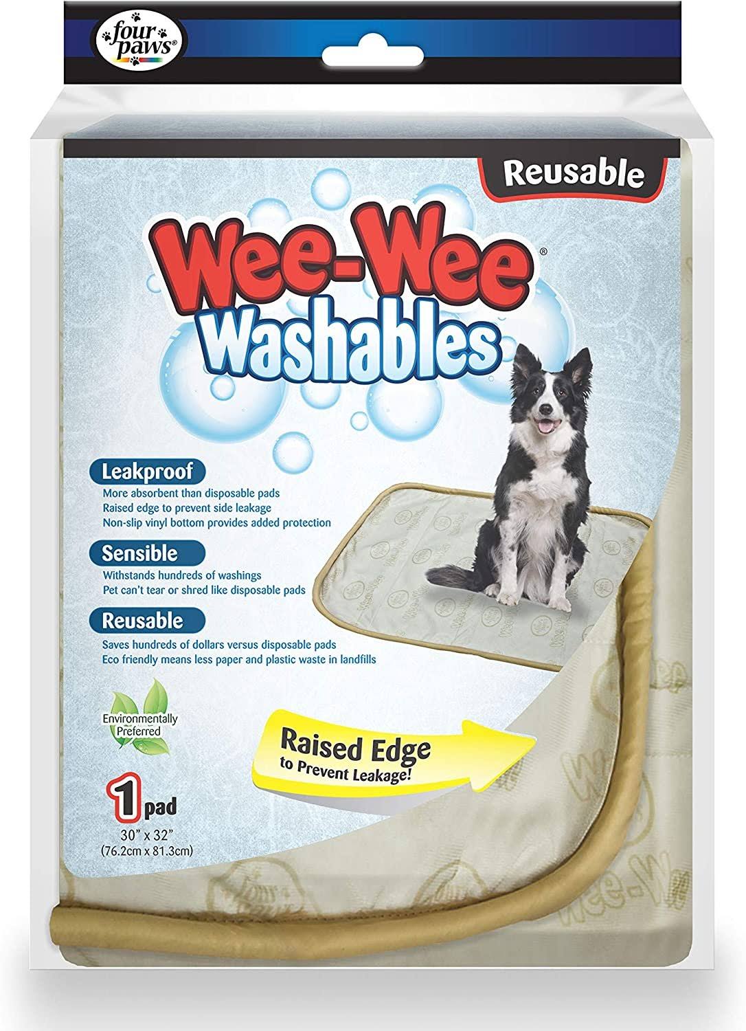 Four Paws Wee-Wee Washable Pad - 1 Pad, Large