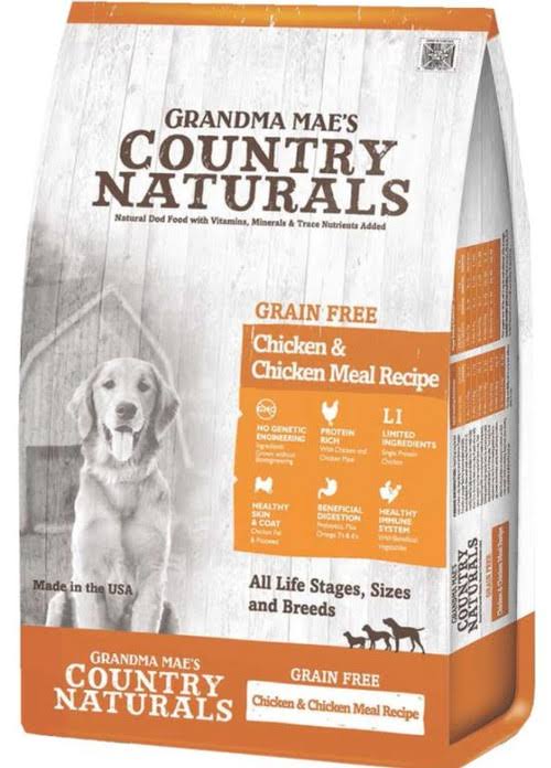 Grandma Mae's Country Naturals Grain Free Dog Food - Chicken & Chicken Meal, 14oz