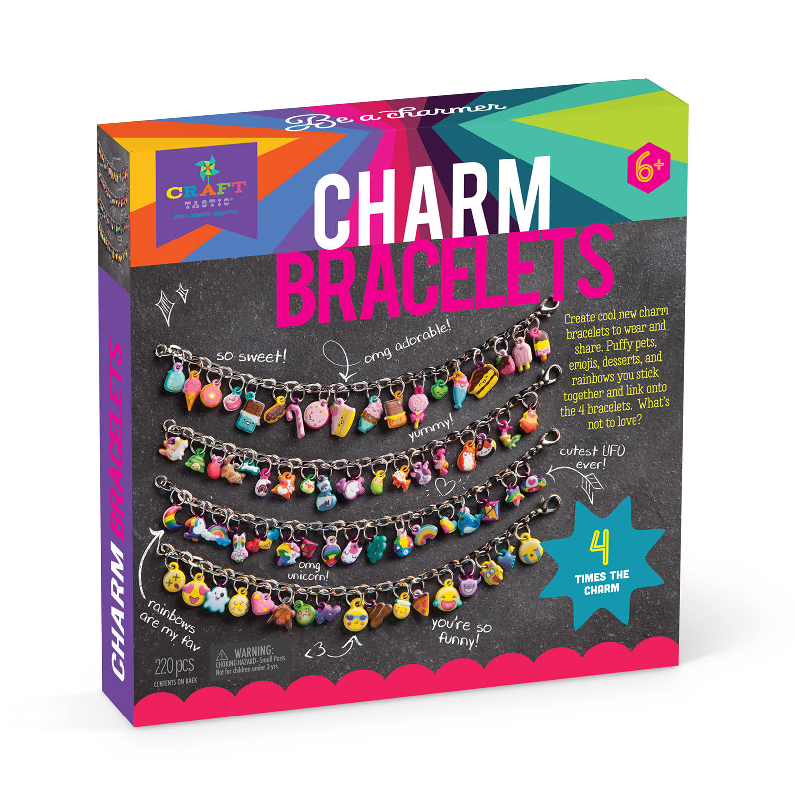 Craft-tastic DIY Charm Bracelets Kit