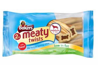 Bakers Meaty Twists - 180g