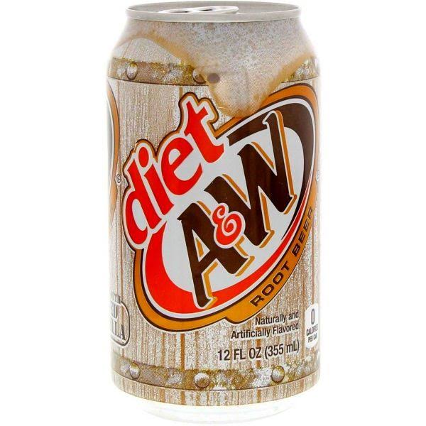A & W Diet Root Beer - 12pk, 12oz