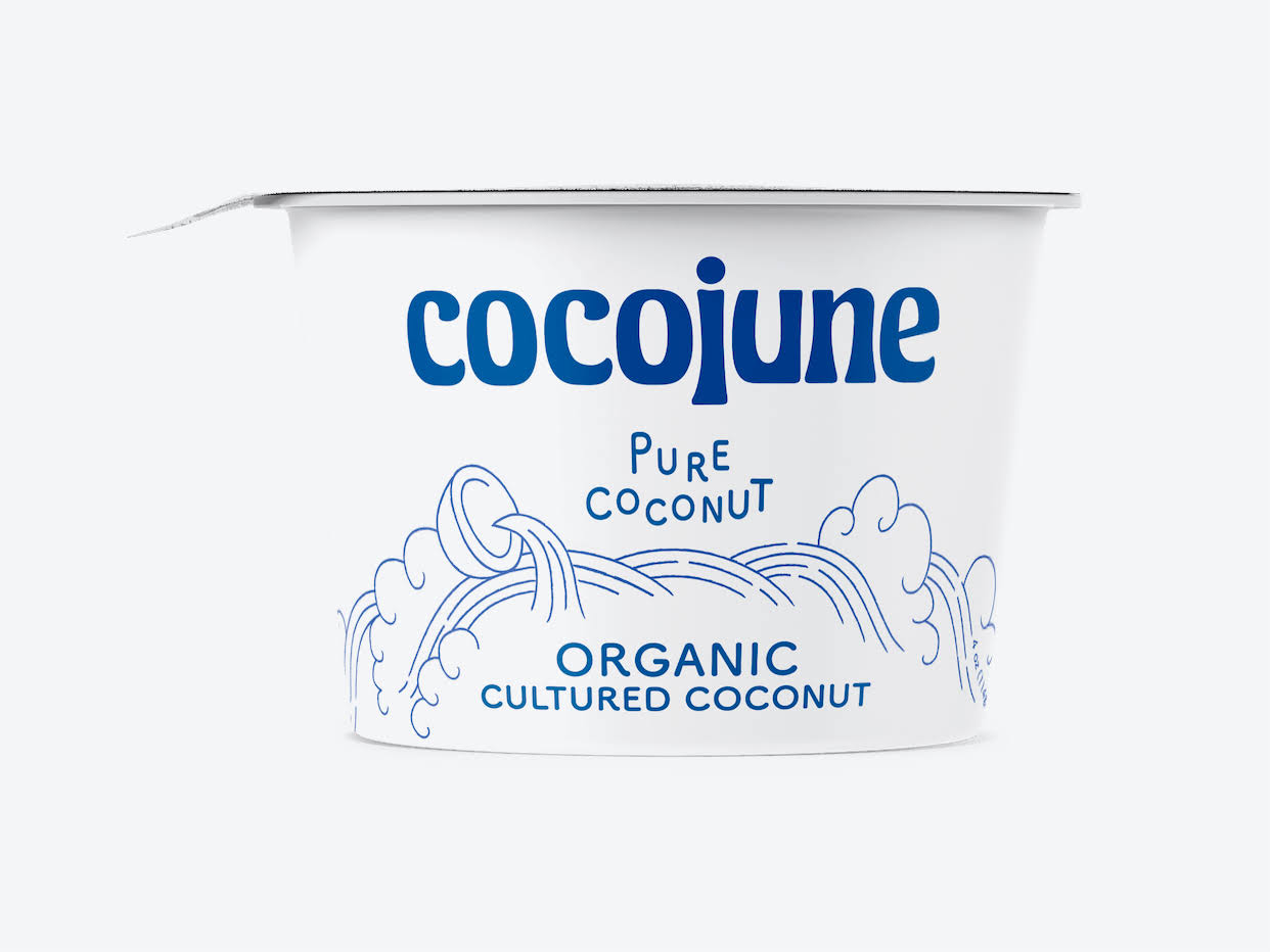 Cocojune Cultured Coconut, Organic, Pure Coconut - 4 oz