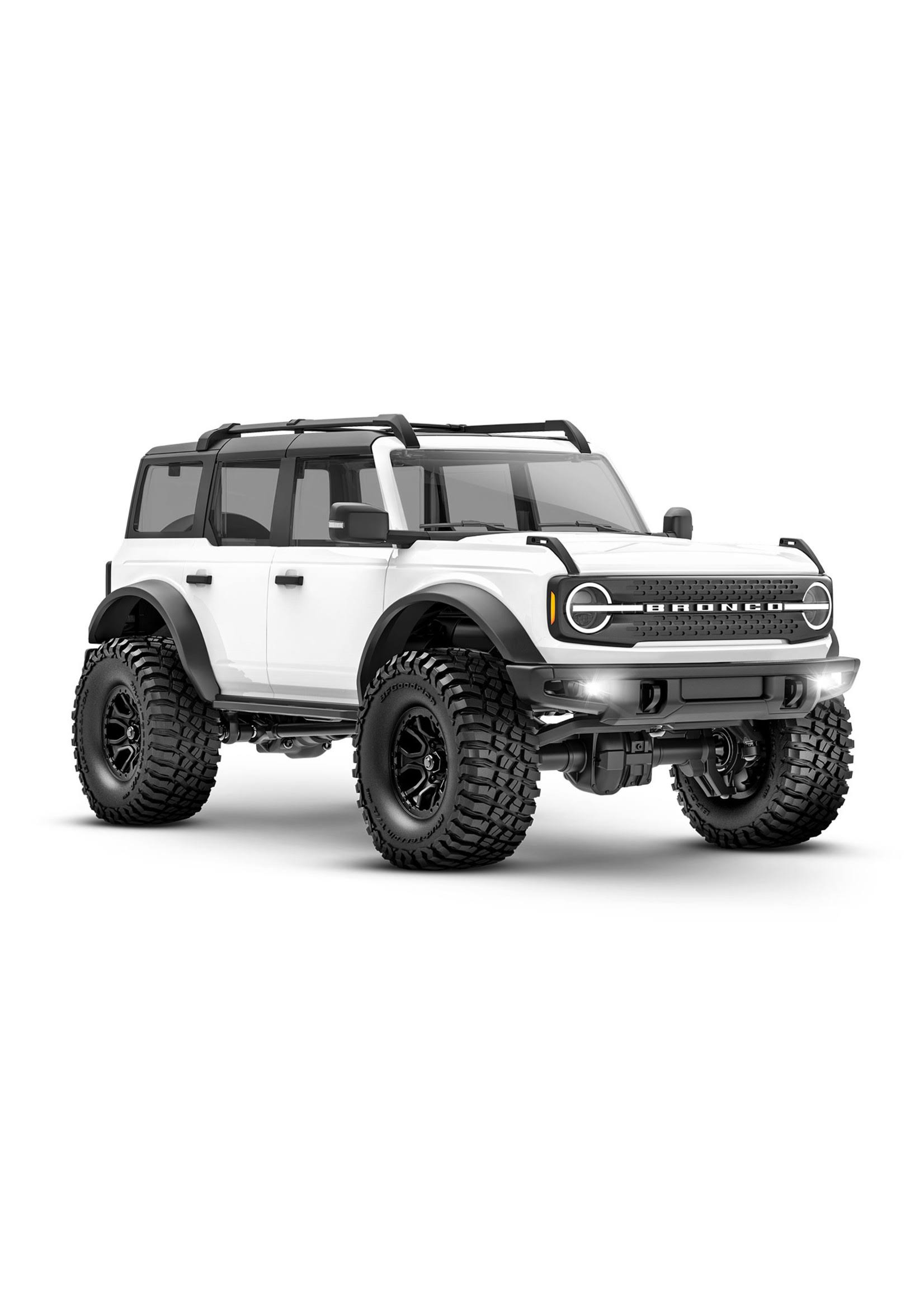 Traxxas Trx-4m Ford Bronco 4x4 White Rtr Incl. Battery/charger 1/18
