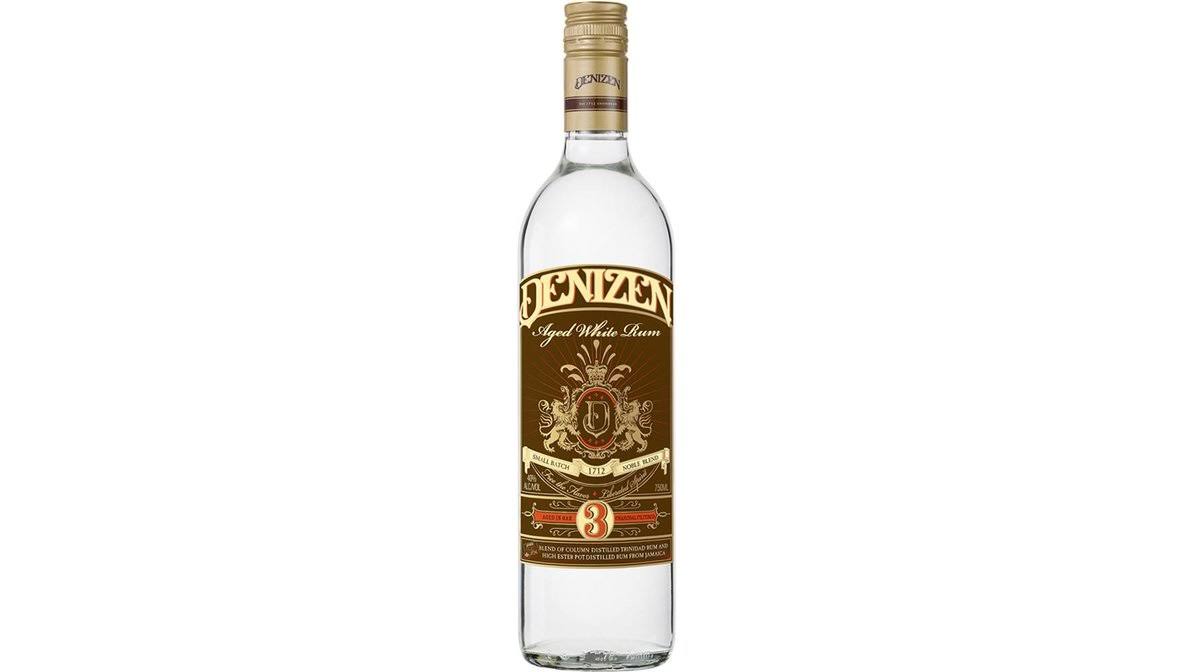 Denizen Aged White Rum - 750 ml bottle
