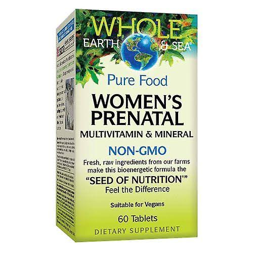 Whole Earth & Sea Pure Food Women's Prenatal Multivitamin & Mineral 60 Tablets