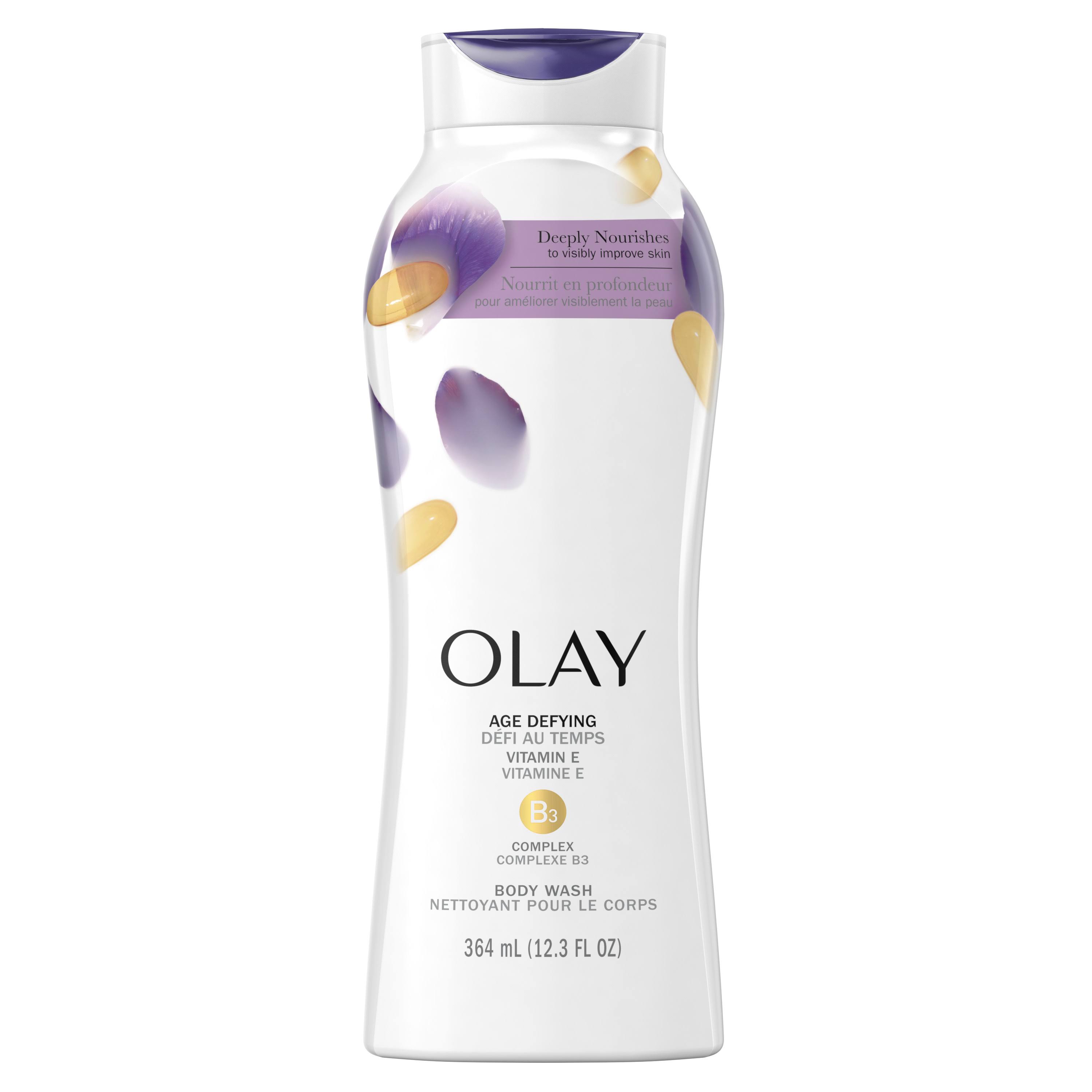 Olay Age Defying Body Wash with Vitamin E, 364 ml