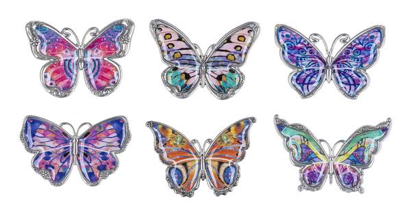 The Miracle of Each Day Butterfly Charm Pocket Token