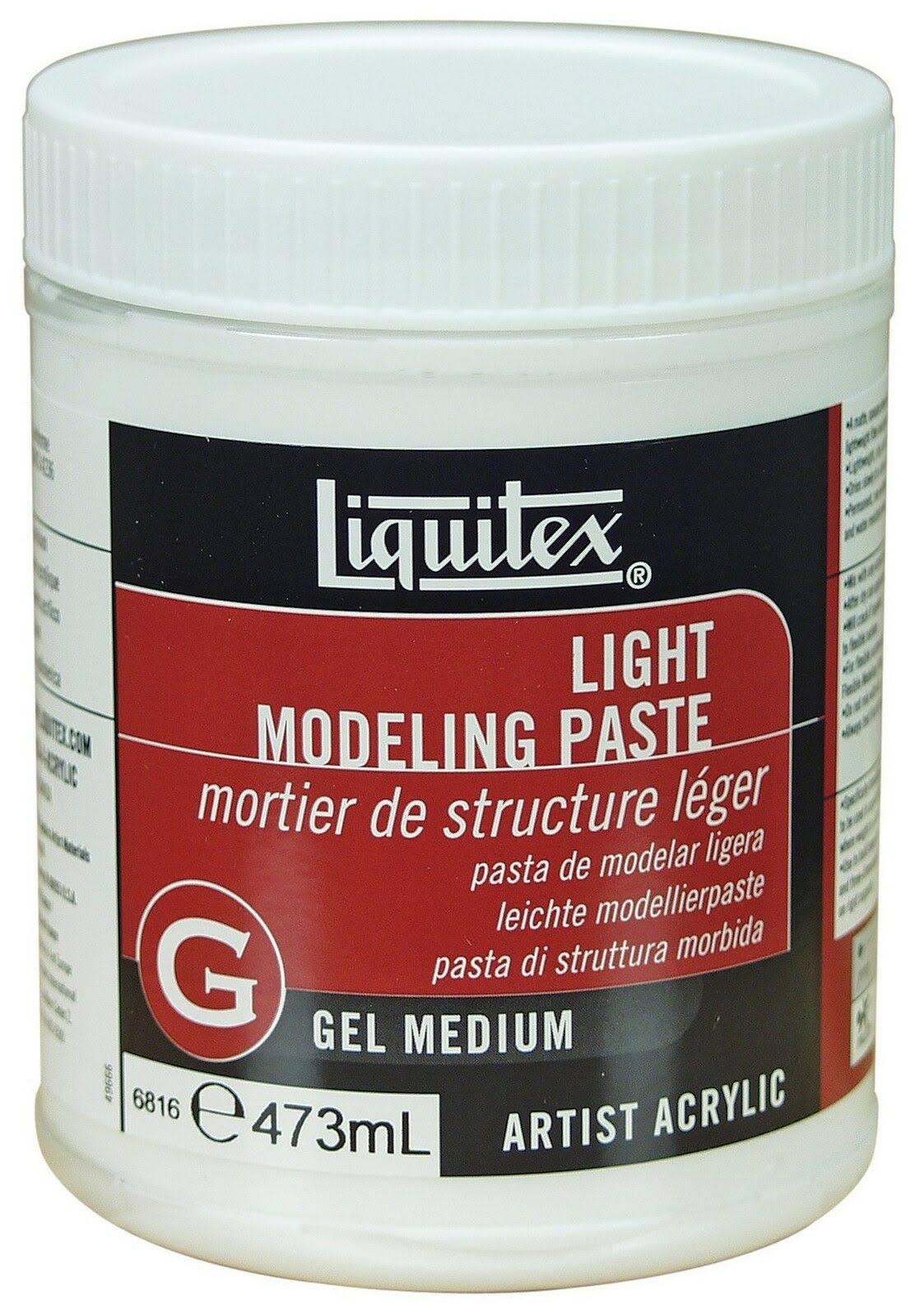 Liquitex Professional Light Modeling Paste - Medium, 16oz
