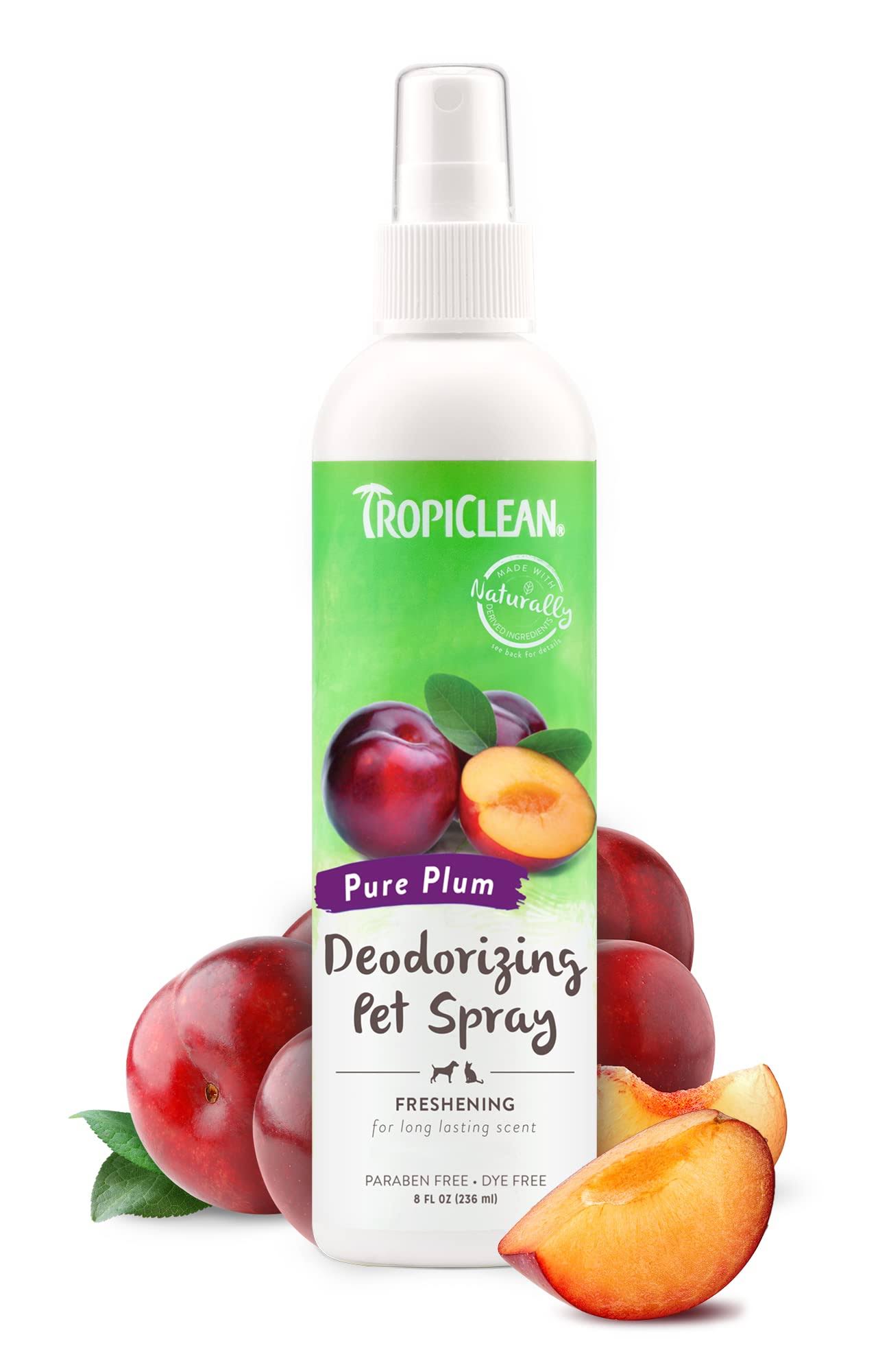 Tropiclean Pure Plum Deodorizing Pet Spray 236ml