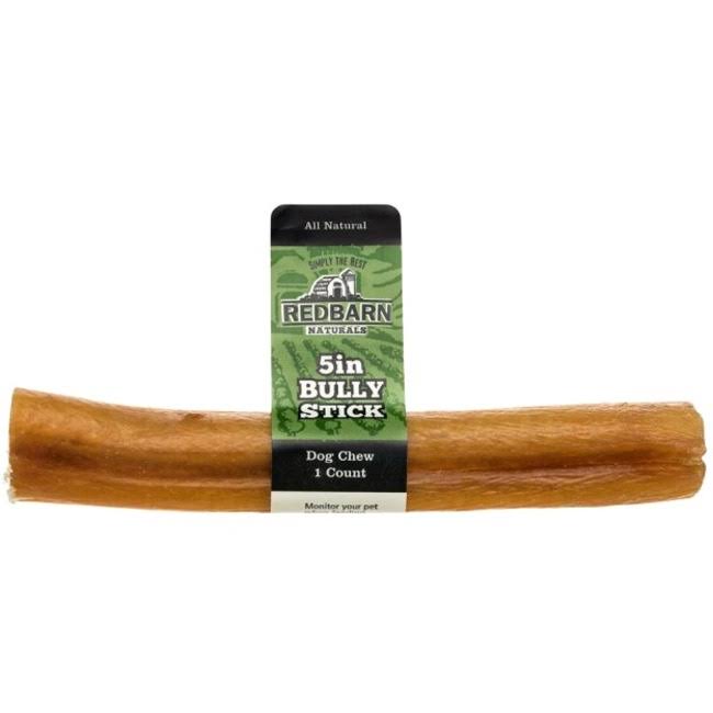 Redbarn Naturals Dog Chew, Bully Stick, 5 Inch - 0.3 oz