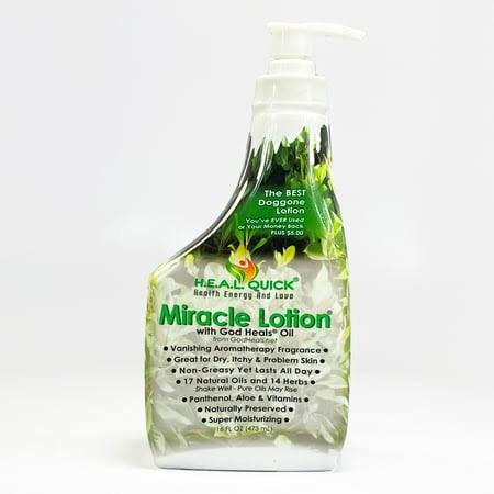 Century Systems Miracle Lotion with God Heals Oil 16 fl oz