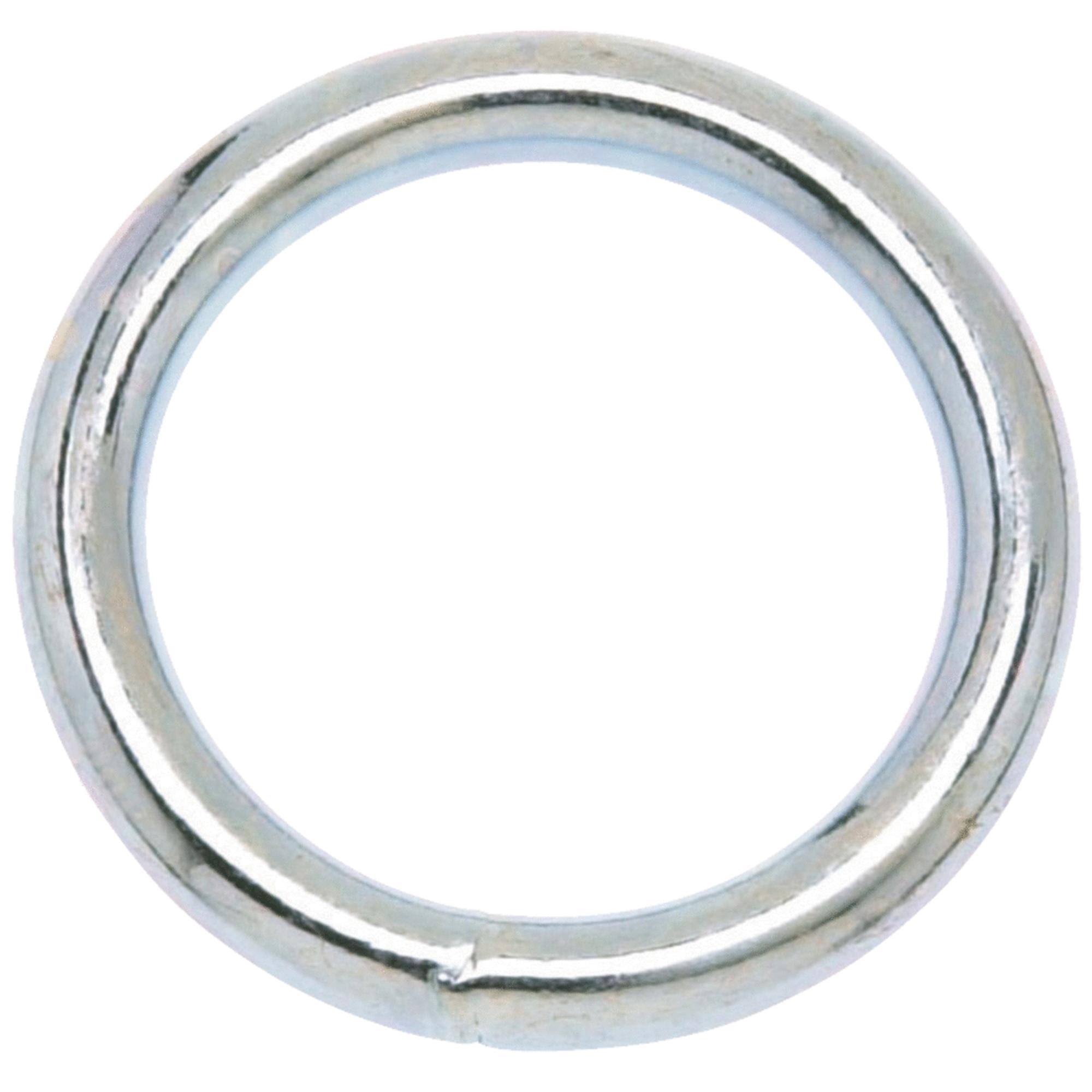 Campbell Chain T7665012 Welded Ring Nickel 1 In.