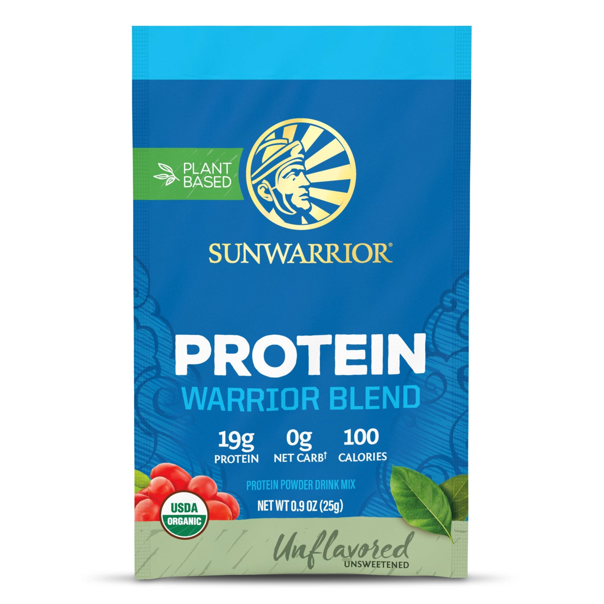 Sunwarrior Warrior Blend Organic Protein Natural 25 Grams