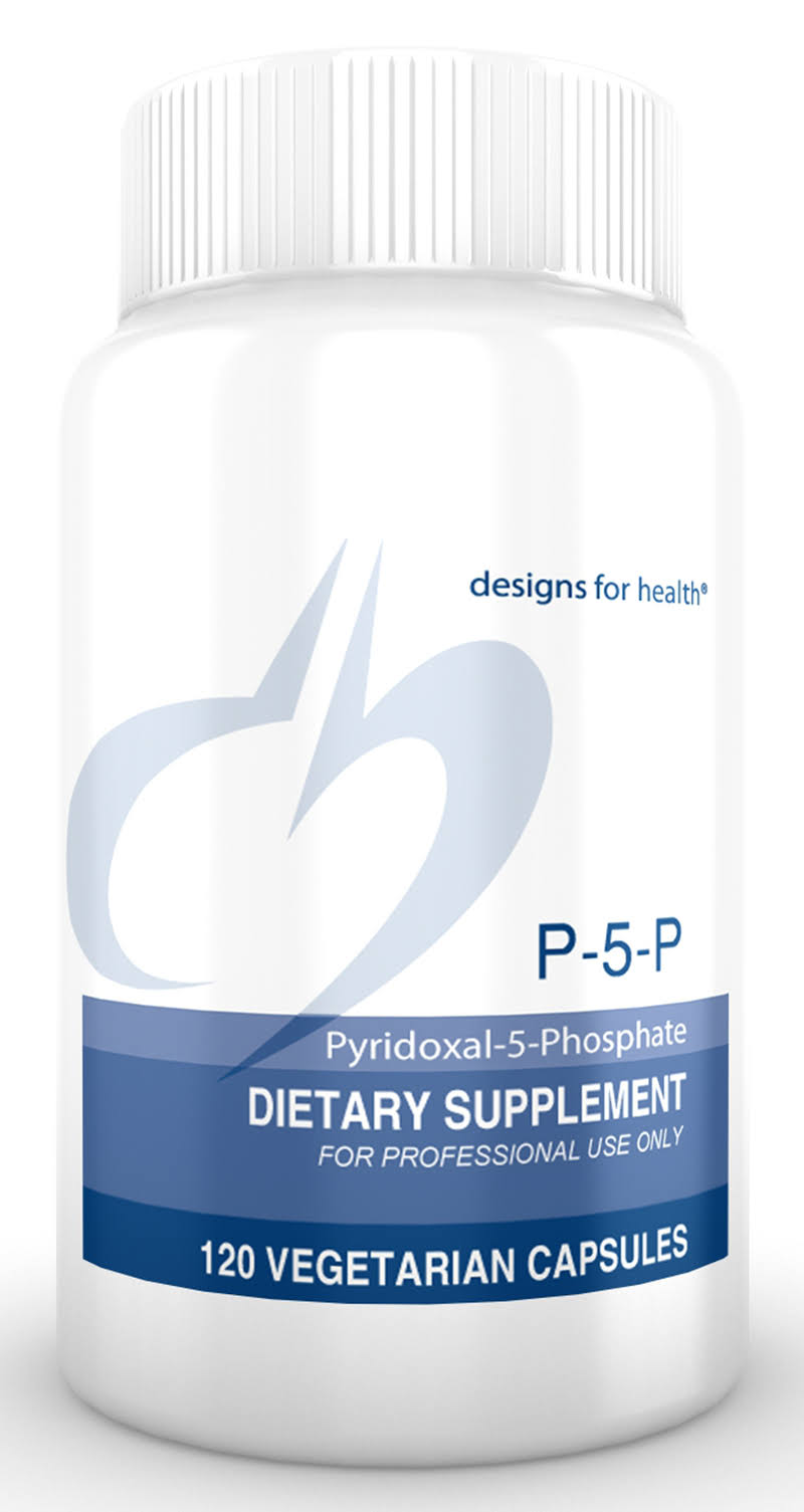 Designs for Health P-5-p Capsules - 120ct, 50mg