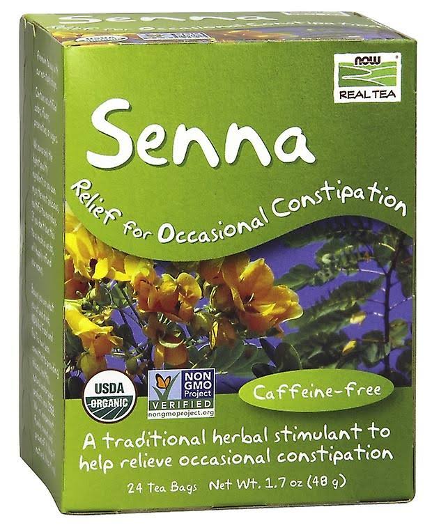 Now Foods Senna Tea Bags - 24ct