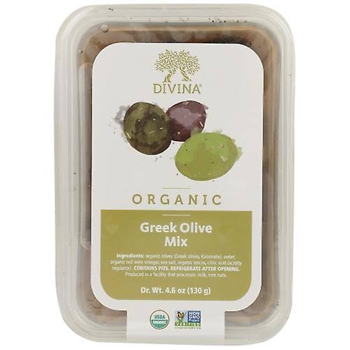 Divina Organic Greek Olive Mix - 4.6oz