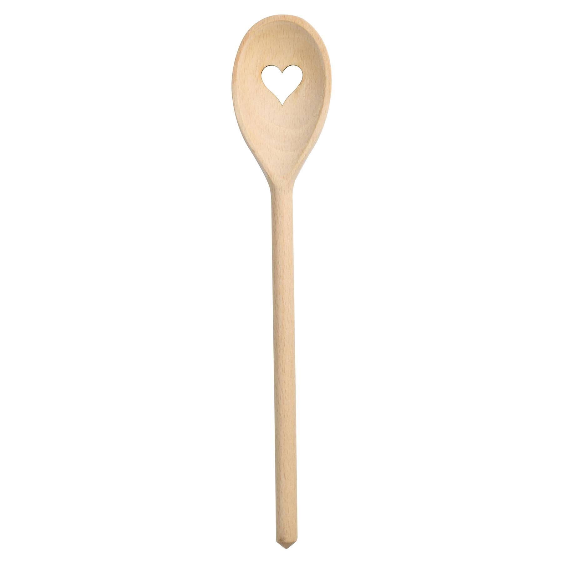 T and G Woodware Heart Spoon - 300mm