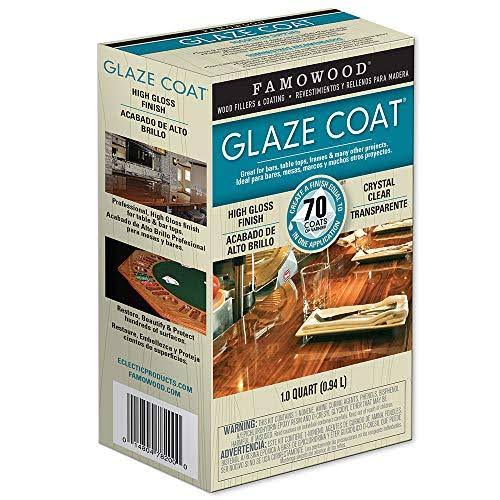 Famowood Glaze Coat Clear Epoxy Kit - 1qt