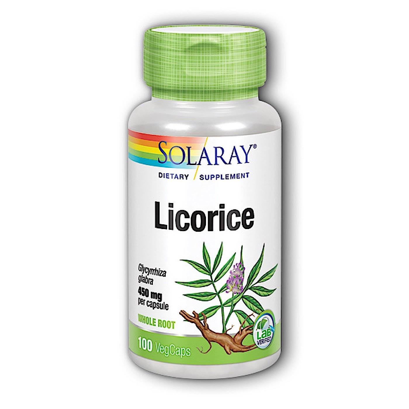 Solaray Licorice Root Capsules