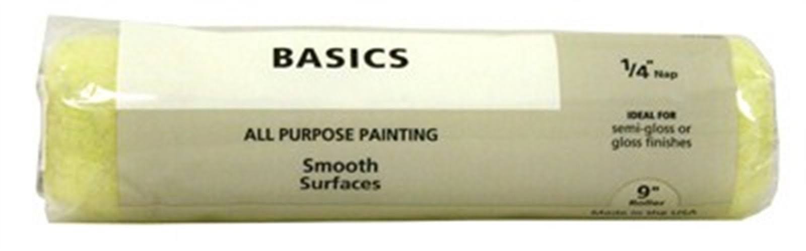 True Value 697886 Master Painter Basics Paint Roller Covers - for Smooth Surfaces, 1/4" Nap, 3pk