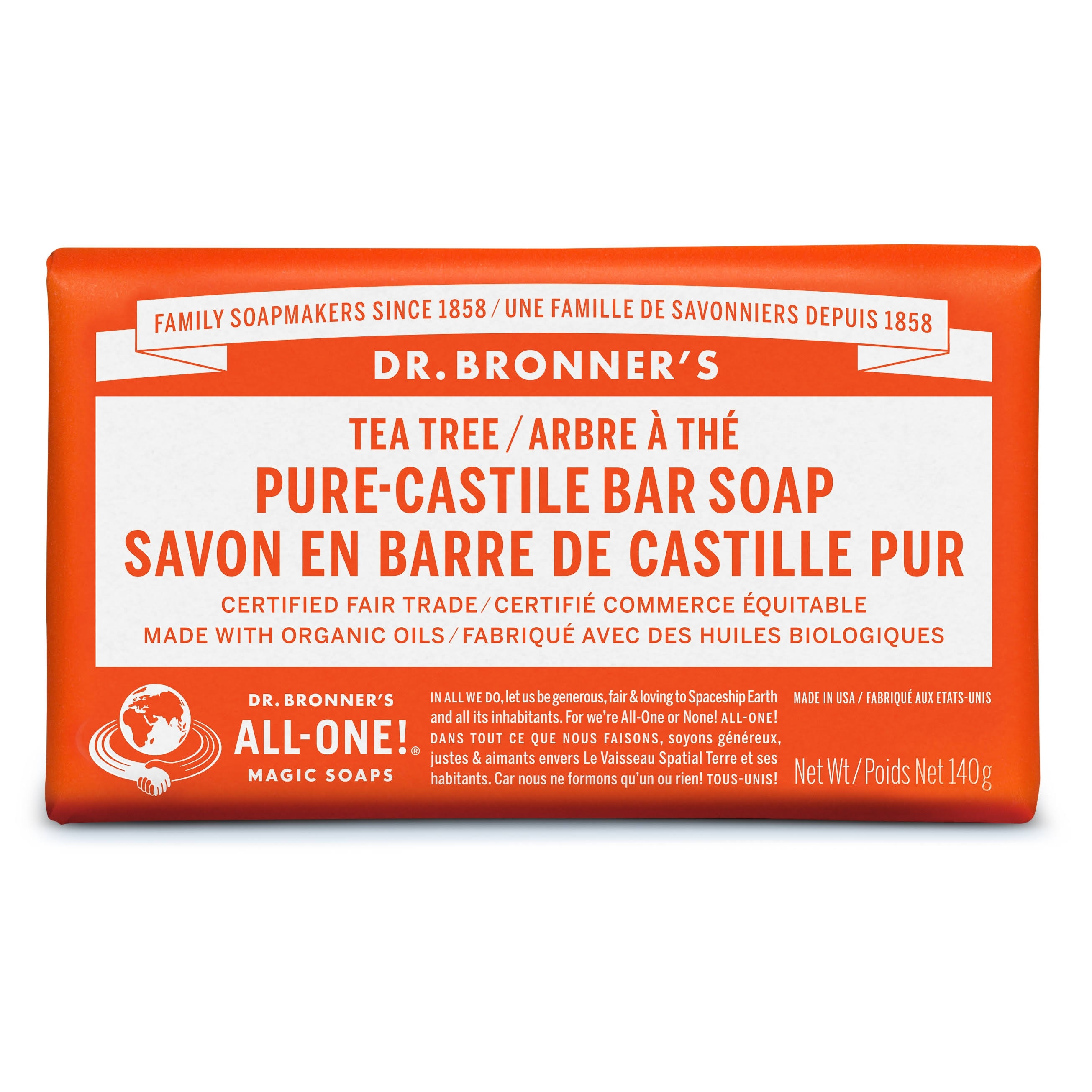 Dr. Bronner's Pure Castile Soap - Tea Tree