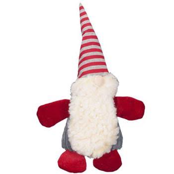 HuggleHounds Holiday Chubbie Buddie Gnome Dog Toy - Lars - Wee