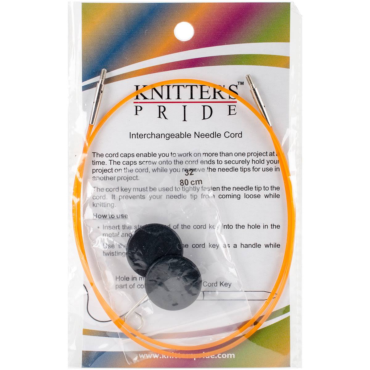 Knitter's Pride Interchangeable Needle Cord - 32"