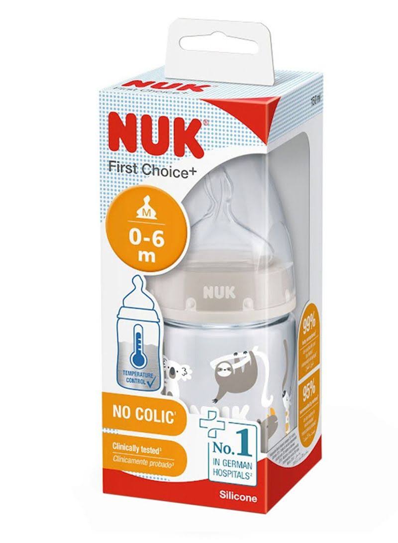 NUK 0-6m First Choice Bottle - Flowers
