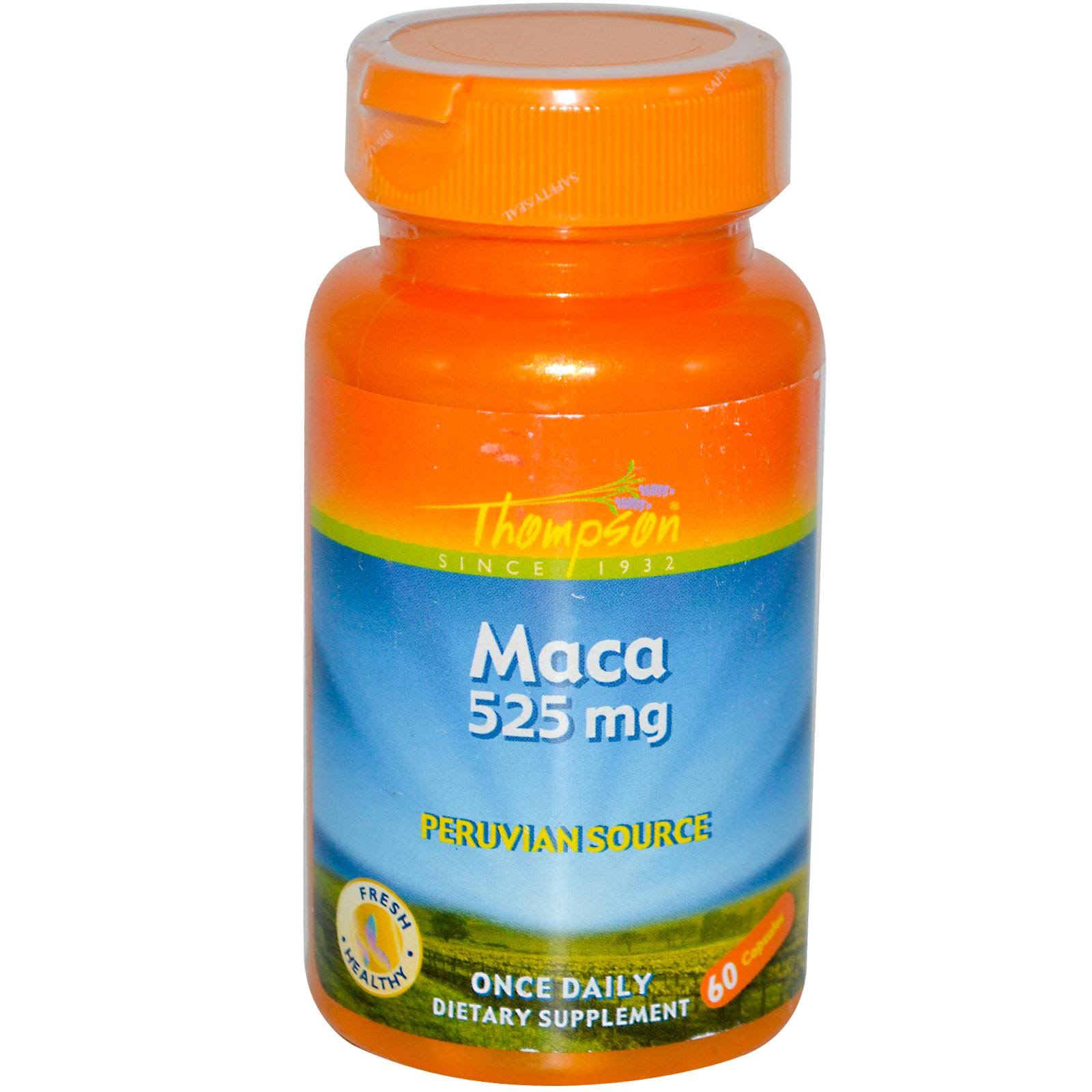 Thompson Maca Dietary Supplement - 525mg, 60ct