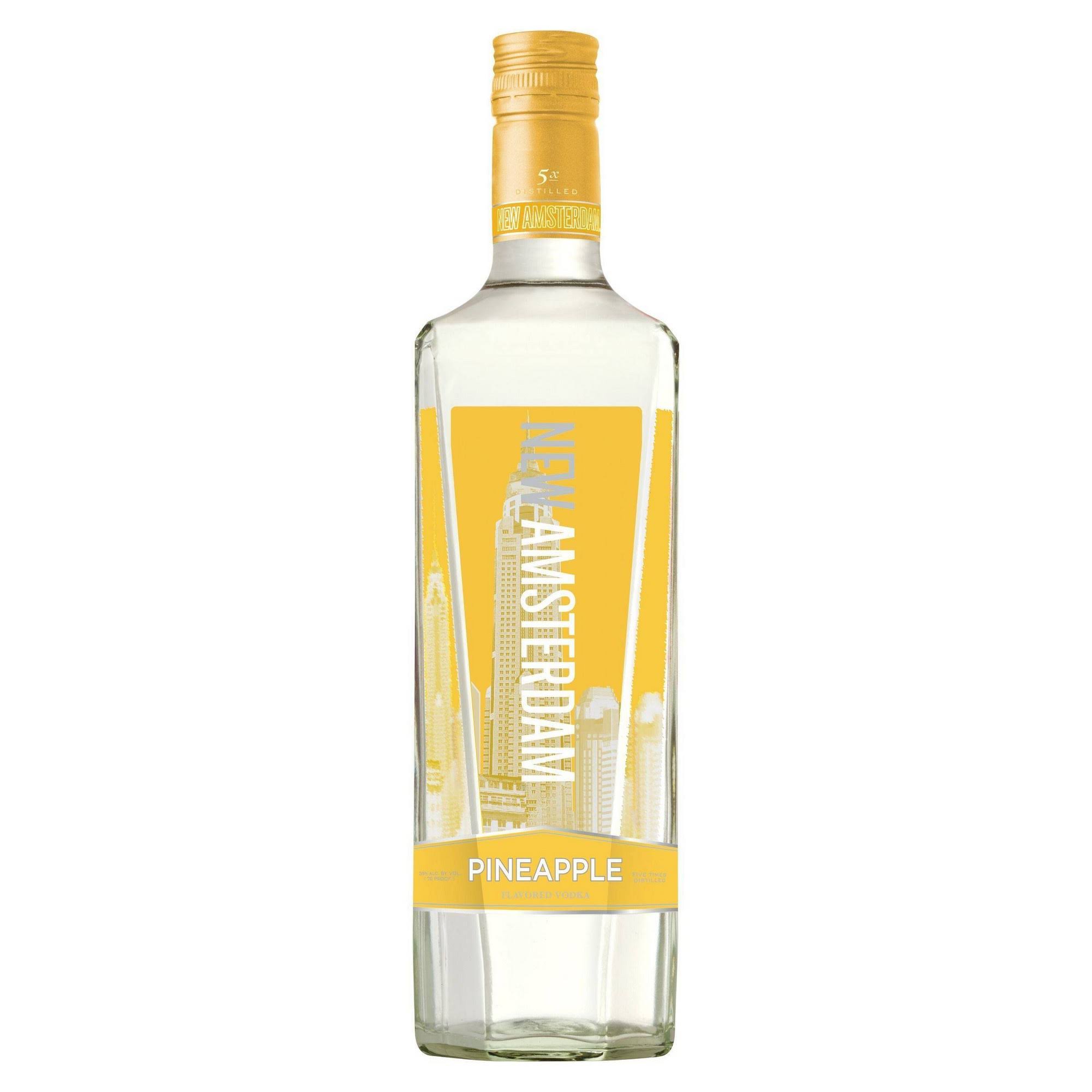 New Amsterdam Vodka, Pineapple Flavored - 750 ml