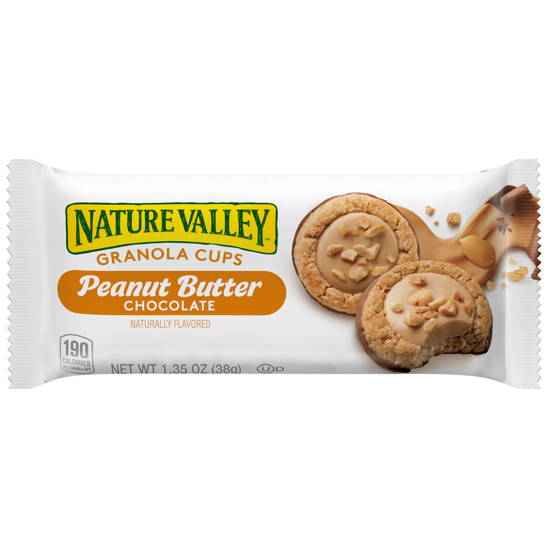 Nature Valley Granola Cups, Peanut Butter Chocolate - 1.35 oz