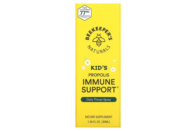 Beekeeper's Naturals, Kids, Propolis Throat Spray, 1.06 fl oz (30 ml)