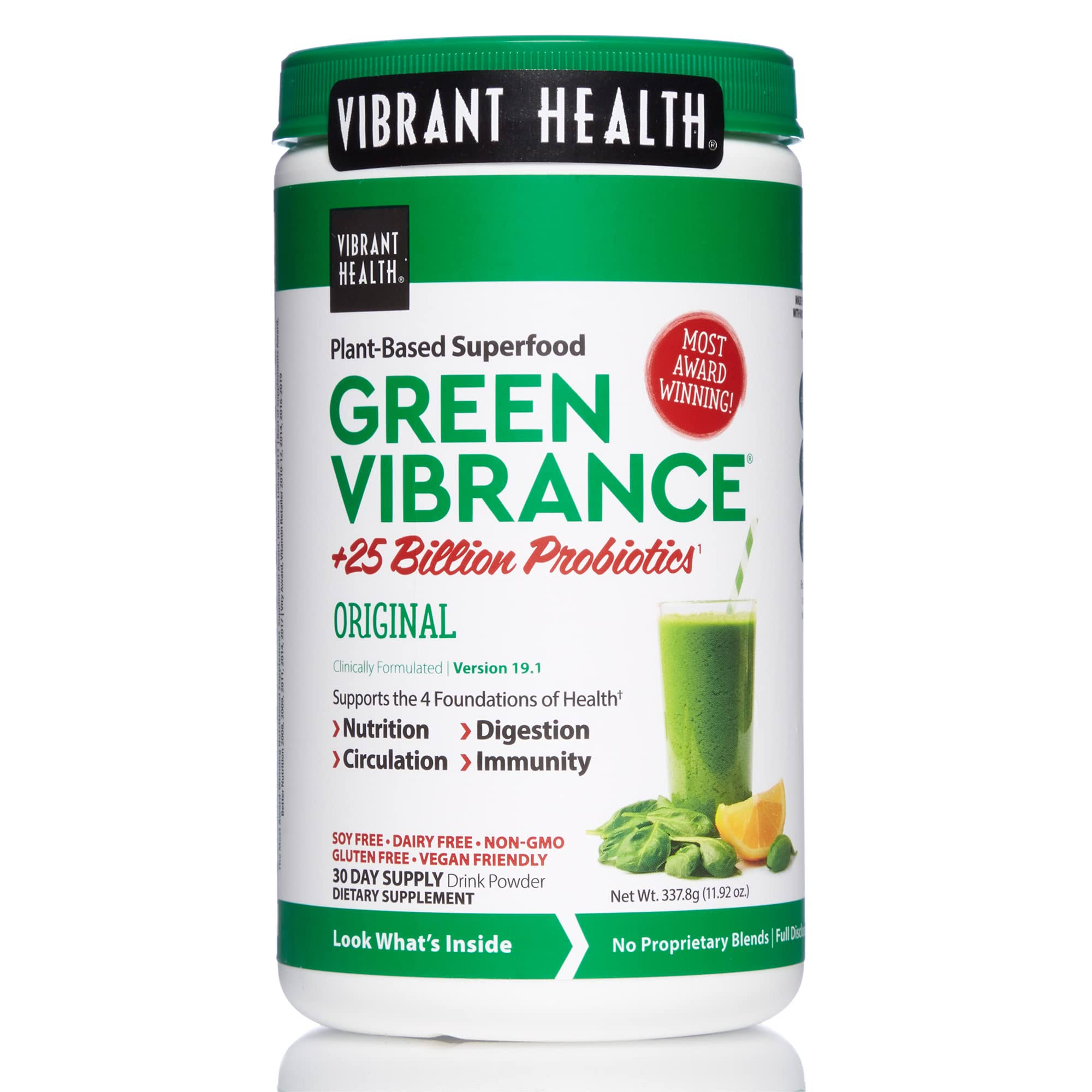 Vibrant Health Green Vibrance Supplement - 30 Servings