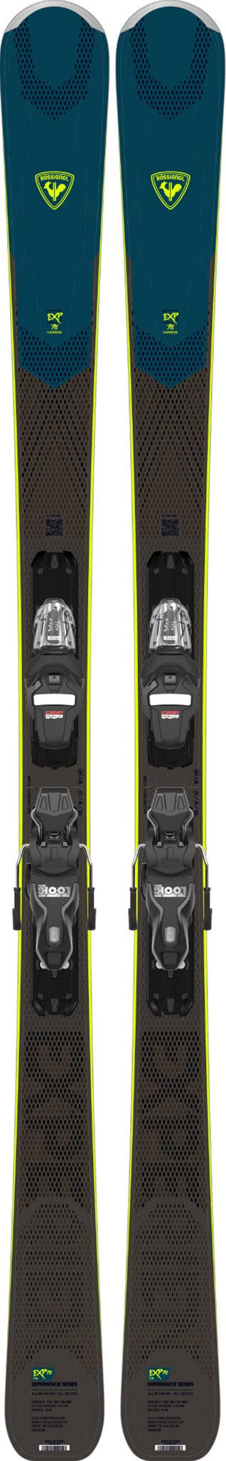 Rossignol Experience 78 Carbon (Dark Xpress 10 GW B83 Binding) All Mountain Skis - Men's 170 cm No Color