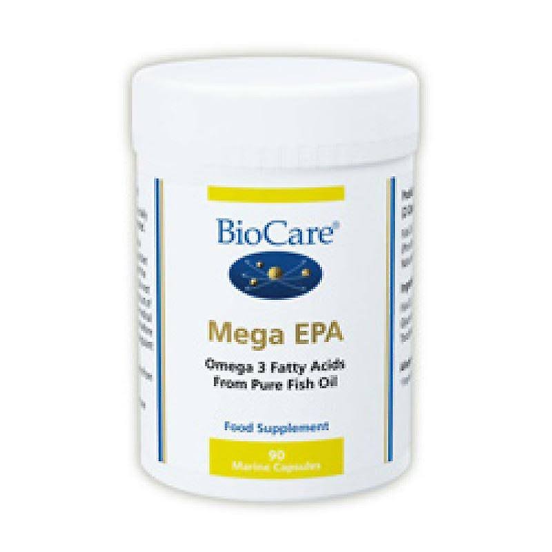BioCare Mega EPA 1000mg Fish Oil Concentrate - 60 Capsules