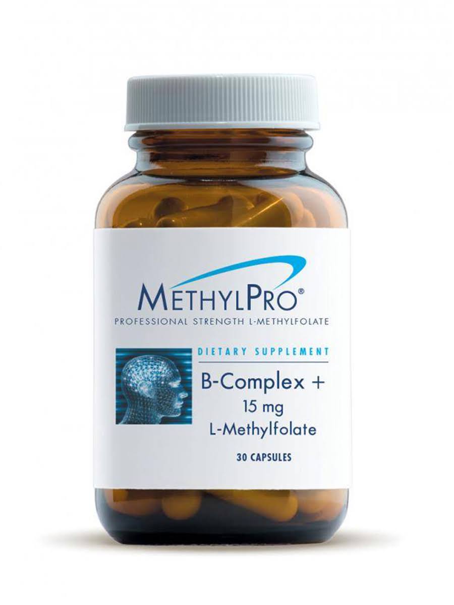 MethylPro - B-Complex + 15 mg L-Methylfolate - 30 Capsules