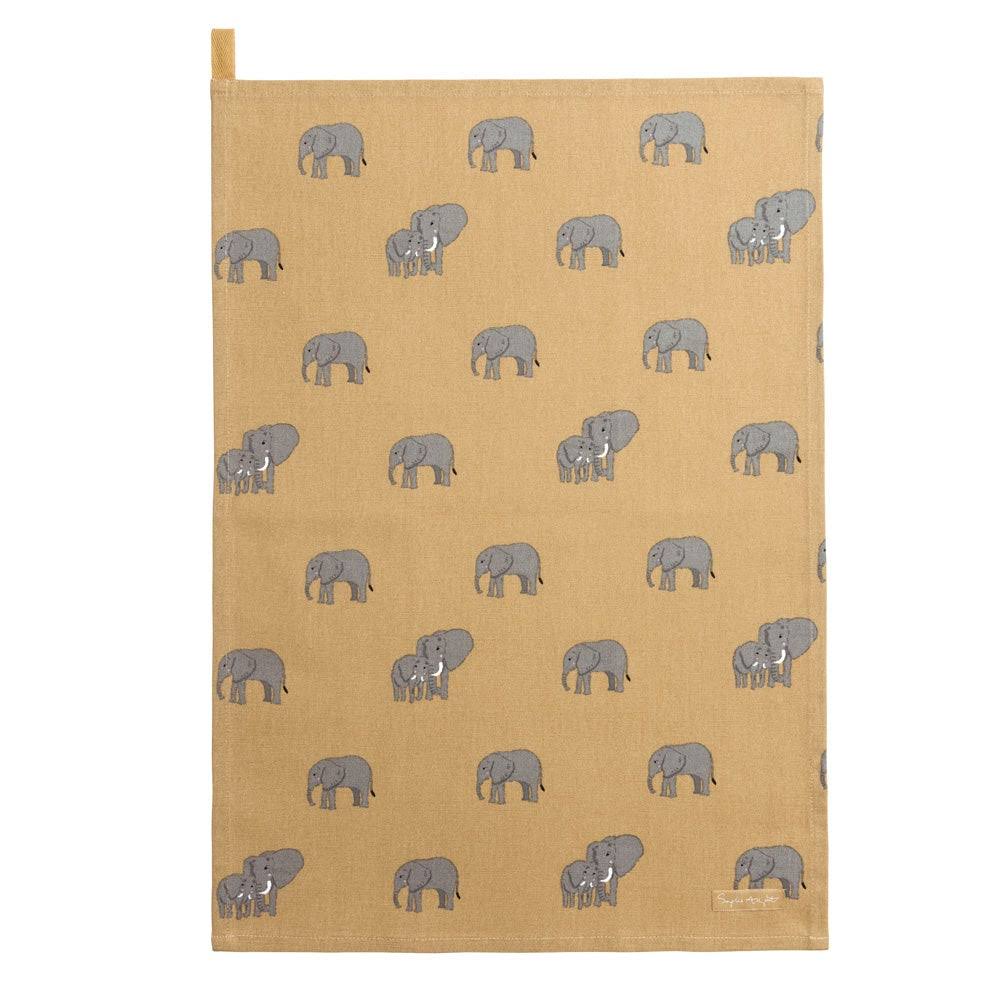 Elephant Tea Towel by Sophie Allport