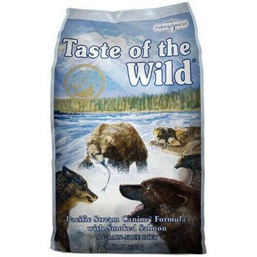 Taste of the Wild Dry Dog Food - Pacific Stream Canine Formula with Smoked Salmon