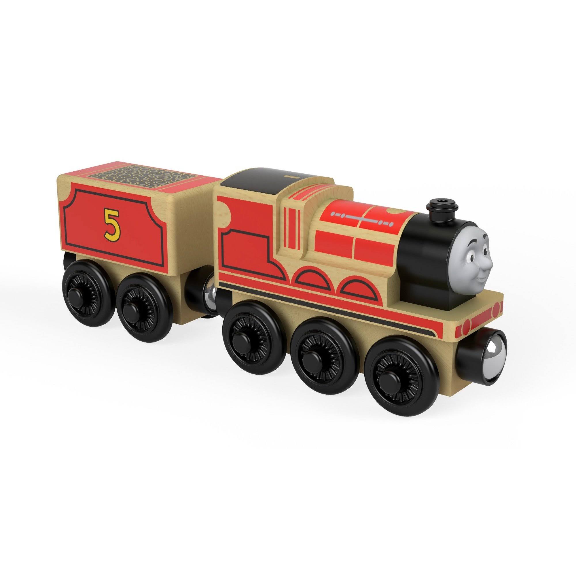 Fisher-Price Thomas and Friends Wooden Engine Train Toy - James
