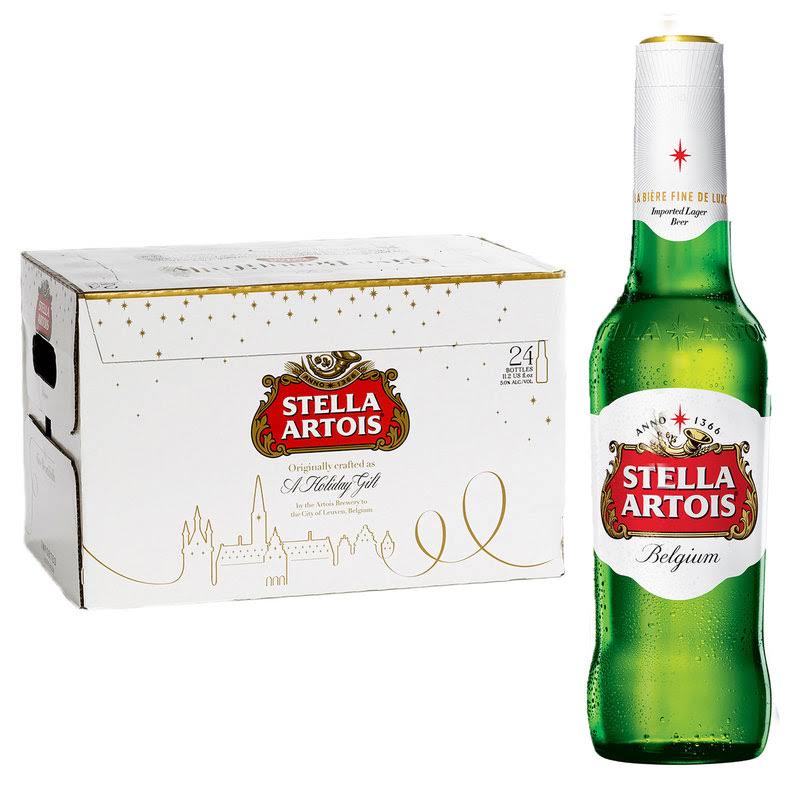 Stella Artois Lager - 11oz, 24ct