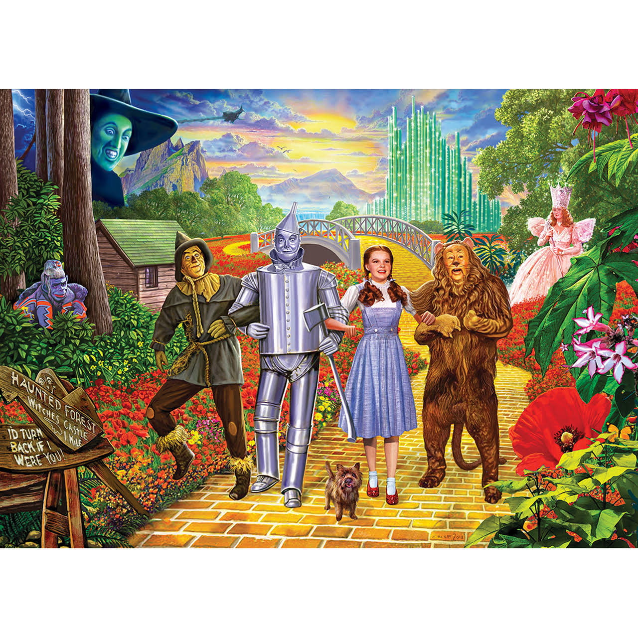 Masterpieces Off To See the Wizard Jigsaw Puzzle - 1000pcs
