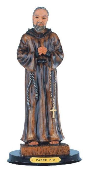 Stealstreet SS-G-312.71 Padre Pio Holy Figurine Religious Decoration Statue Decor, 12"