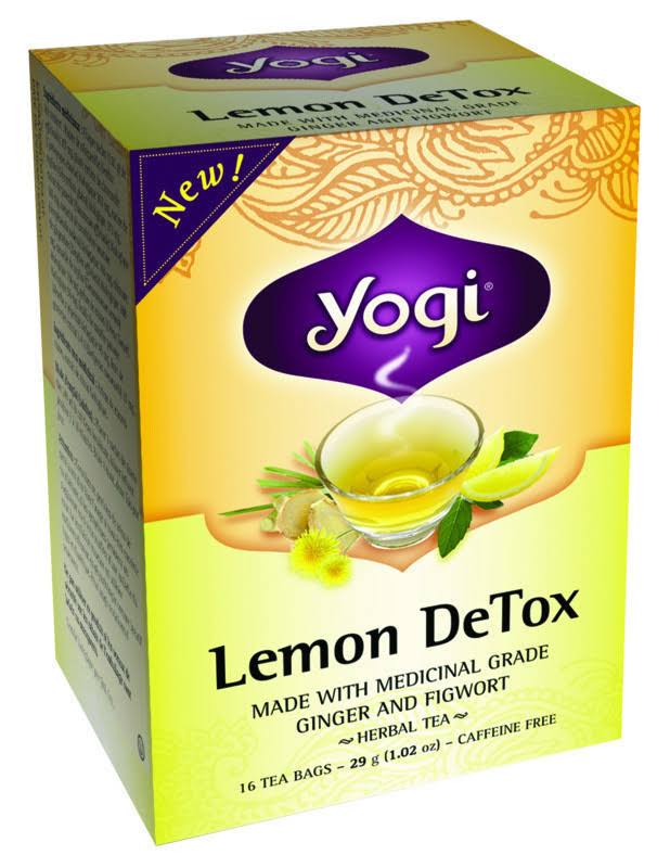 Yogi Lemon Detox Tea - 16ct