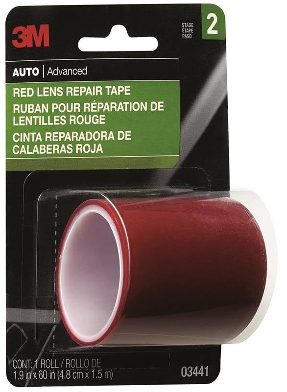 3M Red Lens Repair Tape - 1.9in x 60in