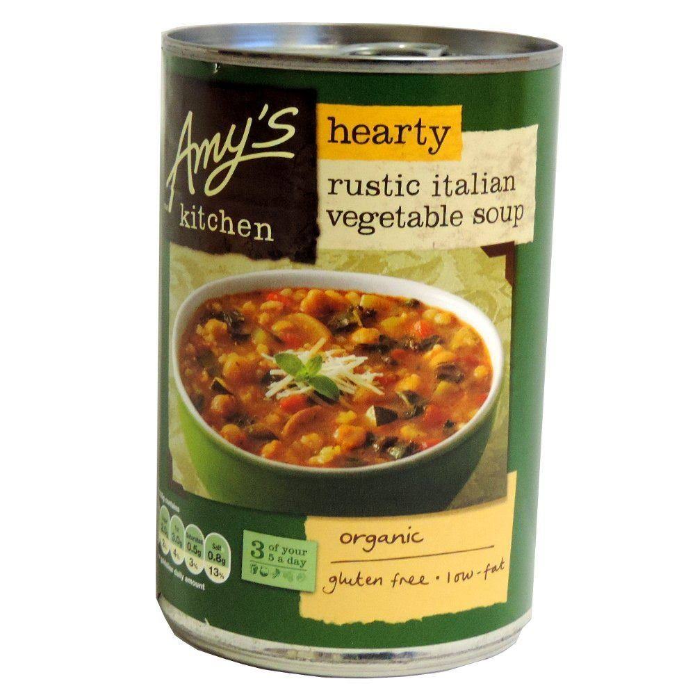 Amy's Kitchen Soup - Rustic Italian Vegetable, 397g